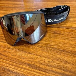 Dragon Snow Goggles with Silver Lens